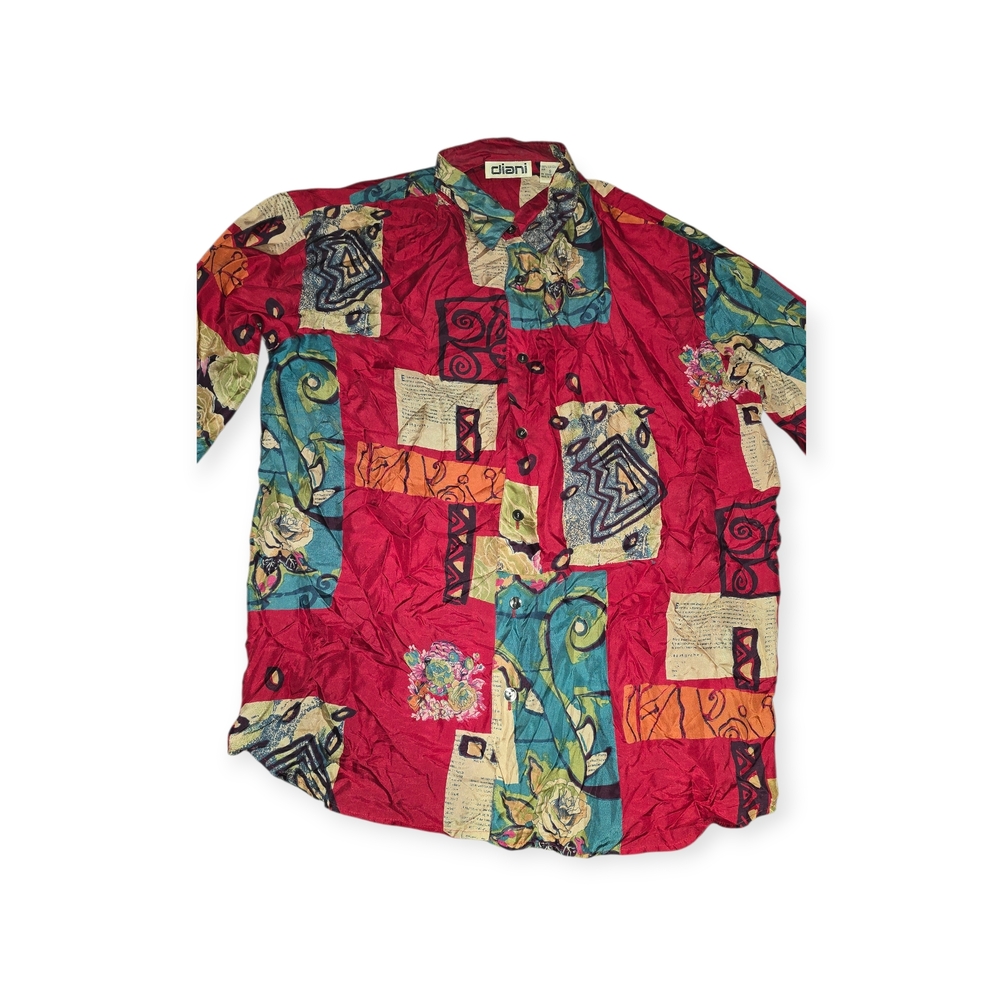 Vibrant Multicolor DIANI Men's Casual Shirt - Picture 5 of 8